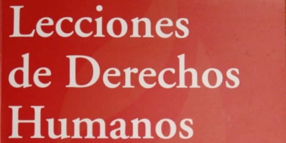 Presentan el libro “Lecciones de Derechos Humanos” 